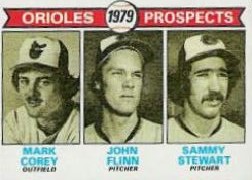 1979 Topps Baseball Cards      701     Mark Corey/John Flinn/Sammy Stewart RC